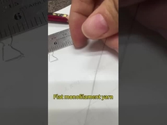 Flat Shape Sentetik Monofilament Yarn Polyamide Nylon