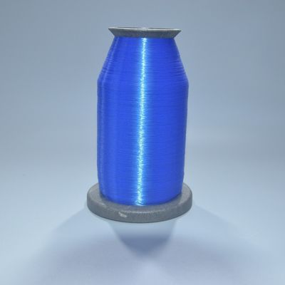 120D 0.12mm Polyamid İpek Mavi Renk Görünmez nakış ipliği