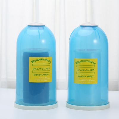 Nylon Yüksek Güçlü Monofilament 50D toplu akrilik iplik Şeffaf
