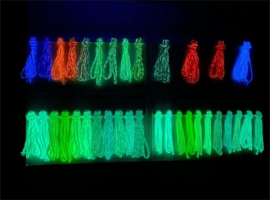 2 mm parlak koyu iplik uzunluğu iplik polyester malzeme cilt için güvenli