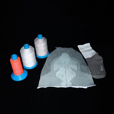 Güvenlik giysileri Kumaş yumuşaklıklı Yumru cam boncuk kaplama