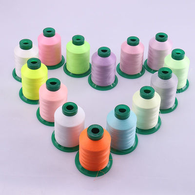 150D FDY Glow In The Dark Knitting Yarn Fluoresan Dikiş İpi