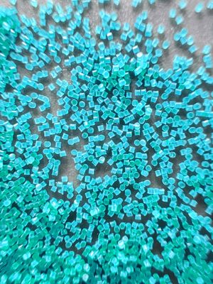Turuncu Plastik Patlama Medyası 0,5 mm Yuvarlak Polamit Poliş Kumları