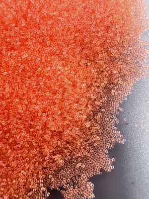 0.2*0.2mm Plastik boncuk patlama ortamı silindir granüler şekil