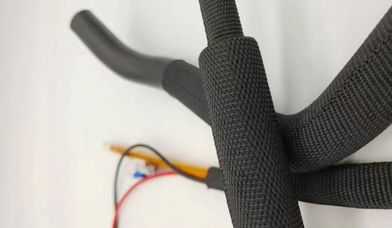 Sıcak daraltma kolye tüpü Siyah PE Monofilament Yaprak Işınlanmayan PE Yaprak