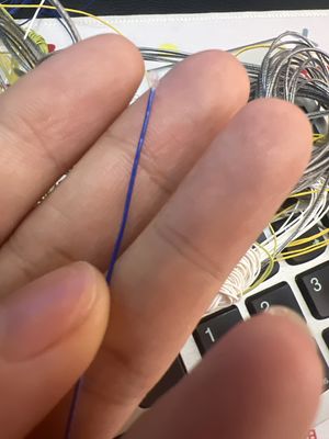 Polyester kaplı iplik PVC Stirling iplik Özel kaplama iplik dikme balmumu iplik