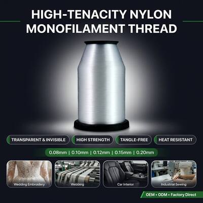 0.15MM 0.18MM 0.20MM 100G 200G 400G 1000G Nylon Polyamide MONO Yarn Fabrikası Doğrudan Satın Alın